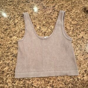 The Workshop crop tank top